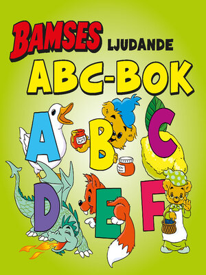 cover image of Bamses ljudande ABC-bok